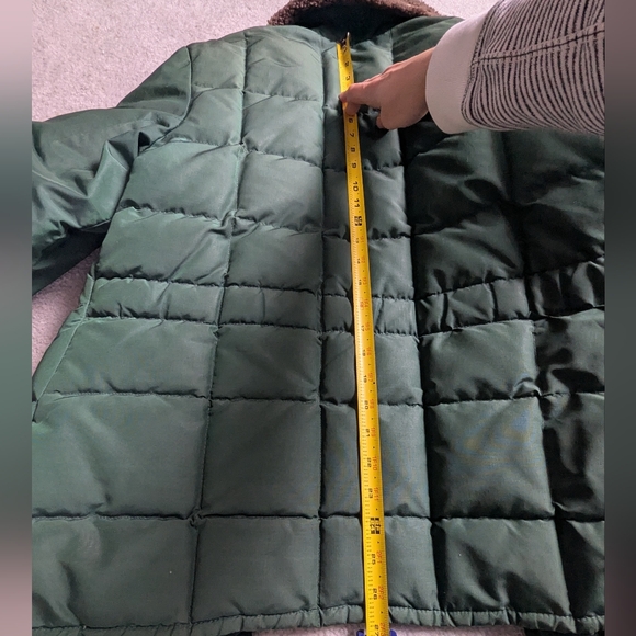Vintage Eddie Bauer Goose Down Puffer Jacket with Sheerling Lining. - Picture 15 of 16